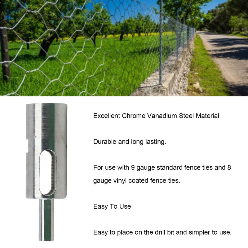 Wire Twisting Tool Chrome Vanadium Steel 9 Gauge Cable Wire