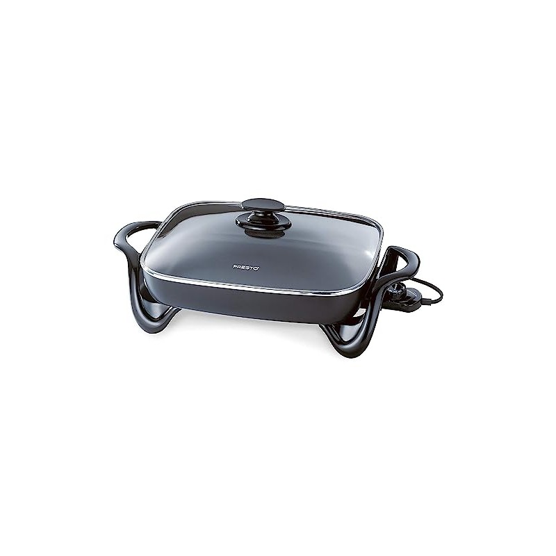 Presto Electric Skillet 1500 W 16 In. Cast Aluminum, Non-Stick