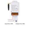 fushionsea DC12V - 48V Wireless Remote Switch 30A 433Mhz Long