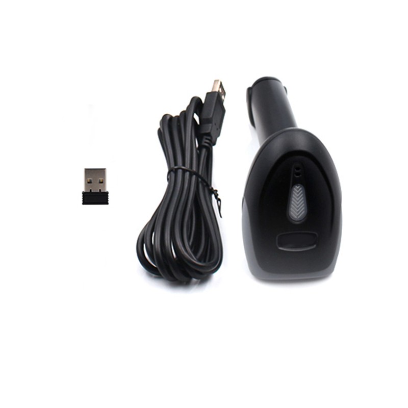 Handheld Barcode Scanner 1D/2D/QR Scanner 2.4G Wireless & USB Wired