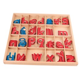 Harilla Language Learning Toy Small Moving Alphabet Letter Games Montessori Language Objects Activity Lowercase Letter for Boys Birthday Gifts