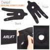 AIRLIFT Knee Supporter, 3-Point Adjustment to Fit Your Knees, Good