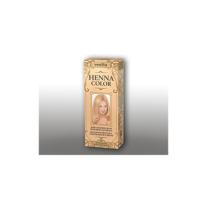 Venita Henna Sunny Blonde Color Hair Balm Sunny Blonde No.