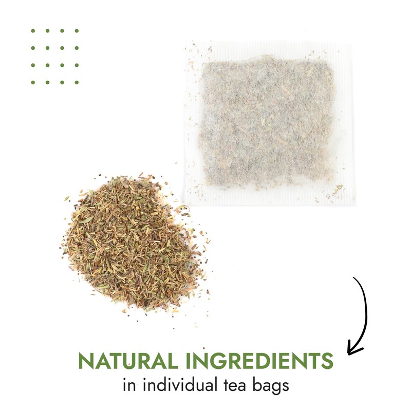 Organic Thyme Tea by Alpi Nature, 80 Thyme Tea Bags,