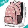 Flower Daisy Travel Laptop Backpack for Women Men Bookbag Casual