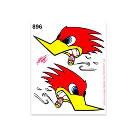 4R Quattroerre.it 896 Sticker Woodpecker 13.5 x 16 cm