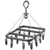 Wukemaoyi Clothes Drying Racks, Sock Dryer with Pegs, Clothes Hangers
