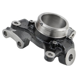 TRQ Front Left Steering Knuckle Drivers Side Compatible with 2004-2006 Lexus RX330 2007-2009 RX350 2006-2008 RX400h 2004-2007 Toyota Highlander 2004-2010 Sienna