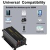 WZRELB 300W Pure Sine Wave Power Inverter 600W Peak DC