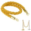 Aweisile Barrier Cord Yellow Barrier Rope with Hook Barrier Tape