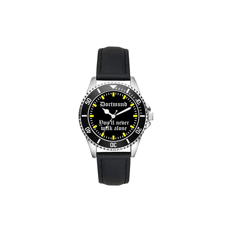 KIESENBERG Dortmund L-2208 Men's Watch Analogue Quartz Leather Strap Gift