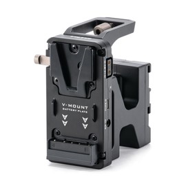 Tilta Battery Plate Compatible with Blackmagic Pyxis 6K – V-Mount | High Capacity Power Output (2 Pin Lemo, P-Tap, USB-C) | External Power Input | Security Attachment ES-T21-BP-V