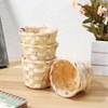Ciieeo 4Pcs Small Woven Baskets Portable Storage Baskets for Desktop