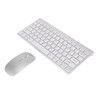 Smart Wireless Keyboard Mouse Kit Silent LED Indicator Waterproof Power