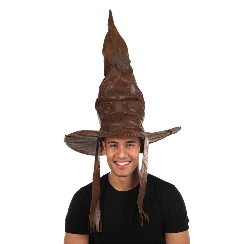 Elope Deluxe Plush Sorting Hat, brown