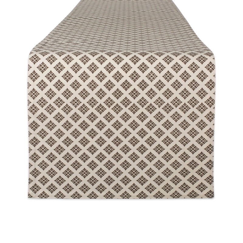 DII Fall Basics Collection Tabletop, Reversible Table Runner, 14x72, Autumn