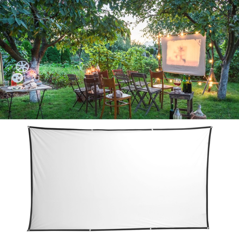 High Definition Projector Screen Foldable Portable Projection Mini Screen for