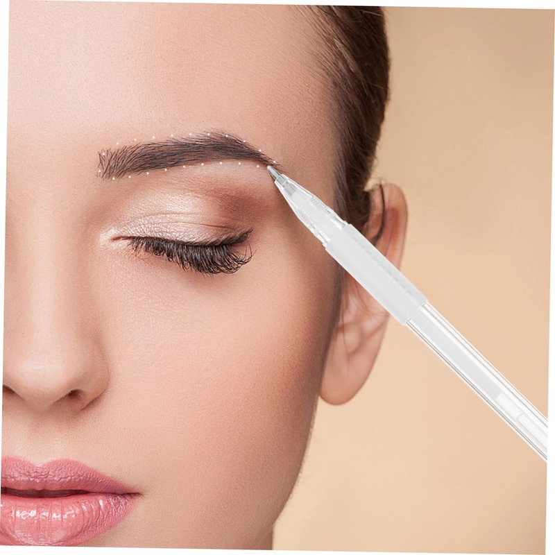 FOMIYES Makeup Position Mapping Mark Tool White Eyebrow Makeup Pen