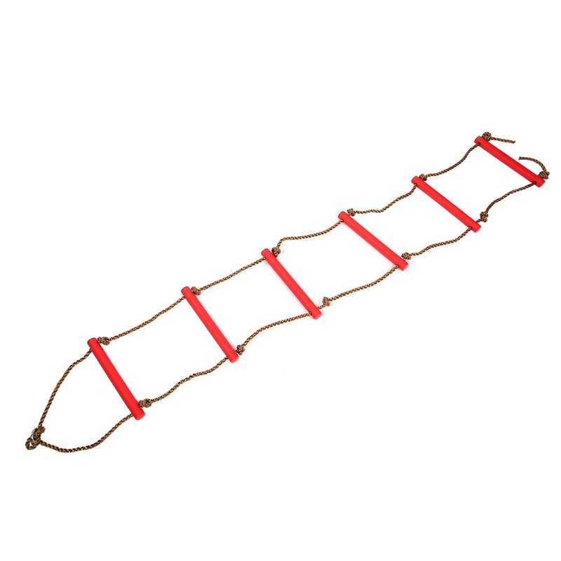 SixSection Children Climbing Ladder SingleEnd Rope Climb Ladders Toy Outdoor