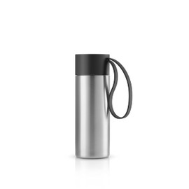 Eva Solo | To Go Cup 12oz | Double walled thermo cup with vacuum | Danish Design & Functionality | Black