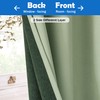 Beauoop 100% Blackout Curtains 84 Inch Long 2 Panels for
