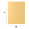 HYGLOSS 92306 30-Sheet Parchment Paper, 8.5 by 11-Inch, Gold