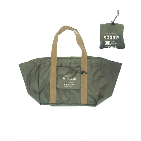 Post General Packable Shopping Bag, green