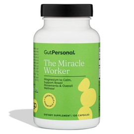 The Miracle Worker Suplemento de magnesio en cpsulas reduce el estrs y mejora la calidad del sueo y la regularidad mientras alivia los calambres...   