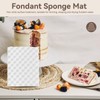 Fondant Shaping Sponge Pad, 2 Pcs Gum Paste Flowers Sponge