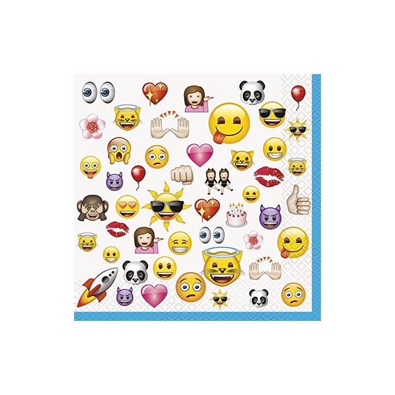Emoji Party Napkins, 16ct