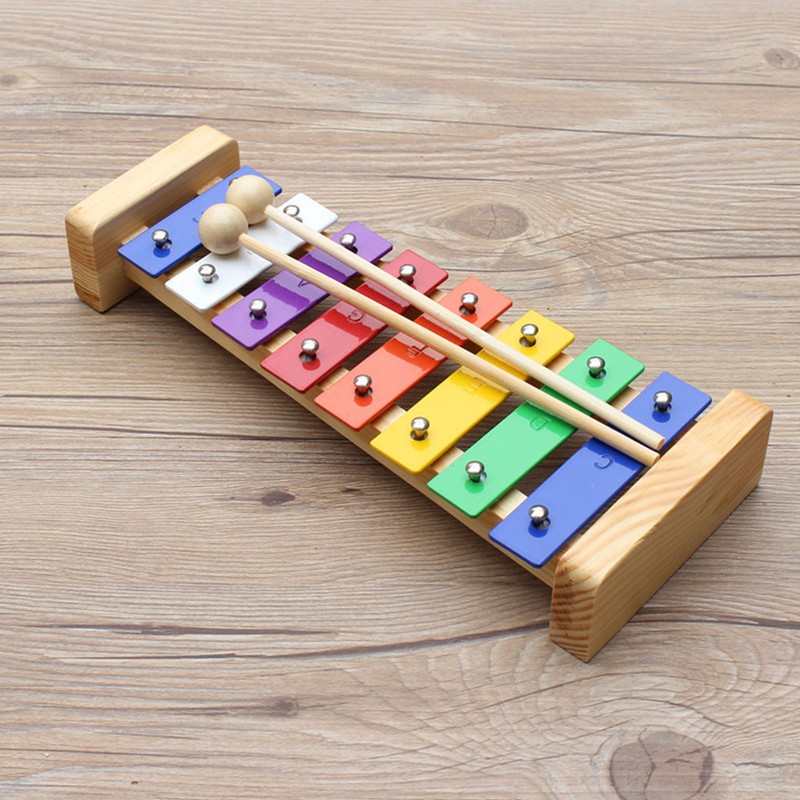 8 Notes Xylophone Kids Toy Educational Development Musical Percussion Instrument