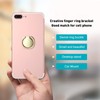 [2 Pack] Matte Rounded Corners Ultra-thin Cell Phone Ring Holder