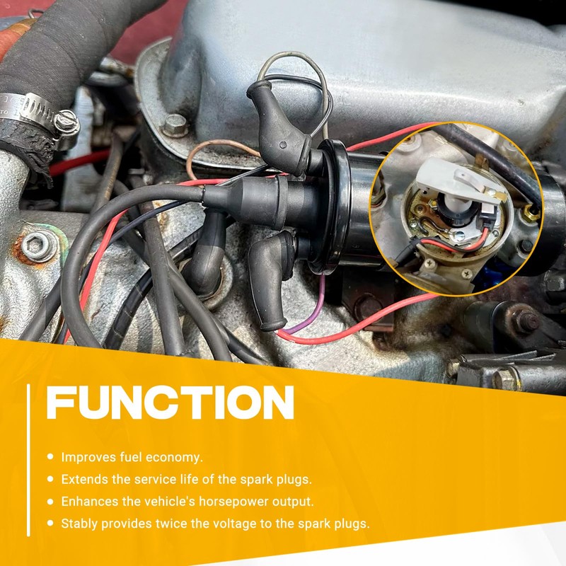 Xxamz 1442 Ignitor Electronic Ignition Conversion Kit Compatible with IHC