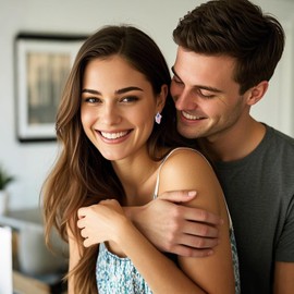 CRMAD USD American Flag Earrings for Women Sterling Silver 4th of July Earrings Independence Day Jewelry Gift for Women