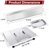 Hiorucet Grease Tray Grill Heat Plate Replacement Parts for Nexgrill