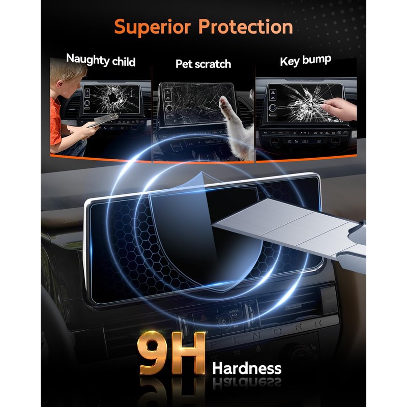 CDEFG For 2026 Nissan Pathfinder Screen Protector - 12.3 Inch