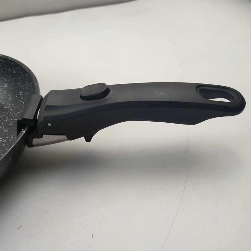 Laroal Removable Pan Handle Detachable Removable Cookware Handle Replacement Scald