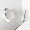 wohnfreuden Toilet Roll Holder Chrome Bathroom