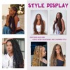VIYAVIYA Deep Wave Human Braiding Hair for Boho Braids 18Inch