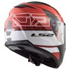 LS2 Helmets Full Face Stream Evo Street Helmet (Black Red