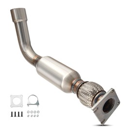 PHILTOP Catalytic Converter Kit Compatible with Chrysler, Dodge, Volkswagen 2008-2010 Town & Country/Grand Caravan 3.3L/3.8L, 2009-2010 Routan 3.8L Catalytic Converter for 643032, 47846(EPA Compliant)