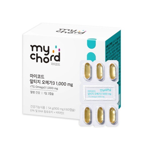 JW Pharmaceutical [JW Household &amp; Health Care] My Code Altige Omega 3 1000mg 60 capsules (1 month), 01. My Code Altige Omega 3 60 capsules