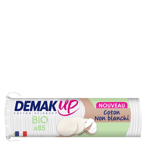 Demak'Up Organic Cotton Pads for Removing Make-Up – Face and