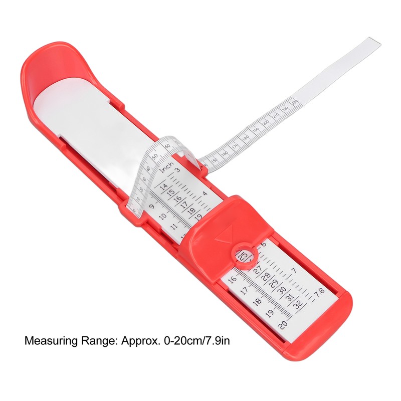 Children Foot Gauge 20cm Range High Precise Shoe Sizer Safe