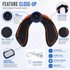 EMS Muscle Stimulator for Body Fitness – Portable Toning Massager