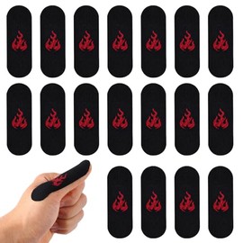 BOXOB 120pcs Flame Bowling Thumb Tape, Sweatproof Finger Tape for Bowlers Pre-Cut Thumb Protector for Men Women Bowling Ball Accessories Enhanced Grip & Comfort