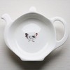 Sophie Allport Fine Bone China Tea Tidy - Chickens