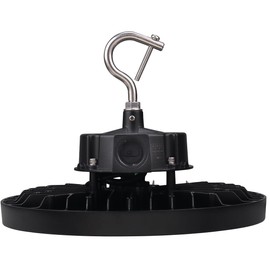 LEDONE UFO High Bay LED Light 150W Selectable Color Temperature 3500K/4000K/5000K - 21,391 Lumens Warehouse LED Lights 120-277V IP65 DLC Premium