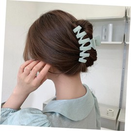 FRCOLOR 6pcs Hair Claws Minimalist Hair Accessories Non Slip Clamps for Daily Use for Makeup Shower Mixed Colors