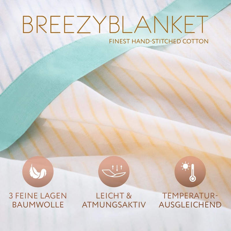 RELAXOUND Original Breezyblanket (Mint, Mini)